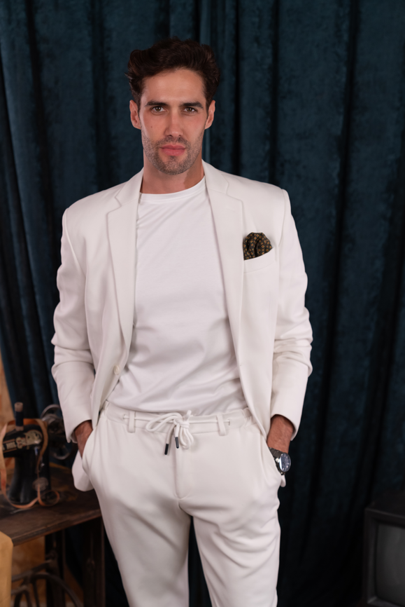 COTTON SUIT OFF WHITE