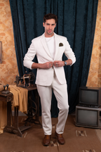 COTTON SUIT OFF WHITE