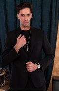 COTTON SUIT BLACK