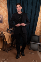 COTTON SUIT BLACK