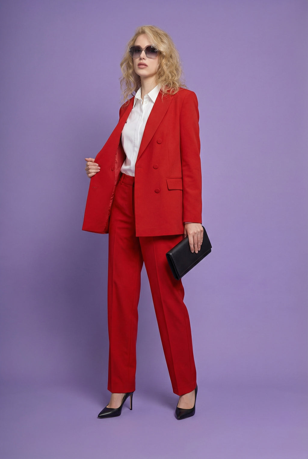 Red Women’s Suits