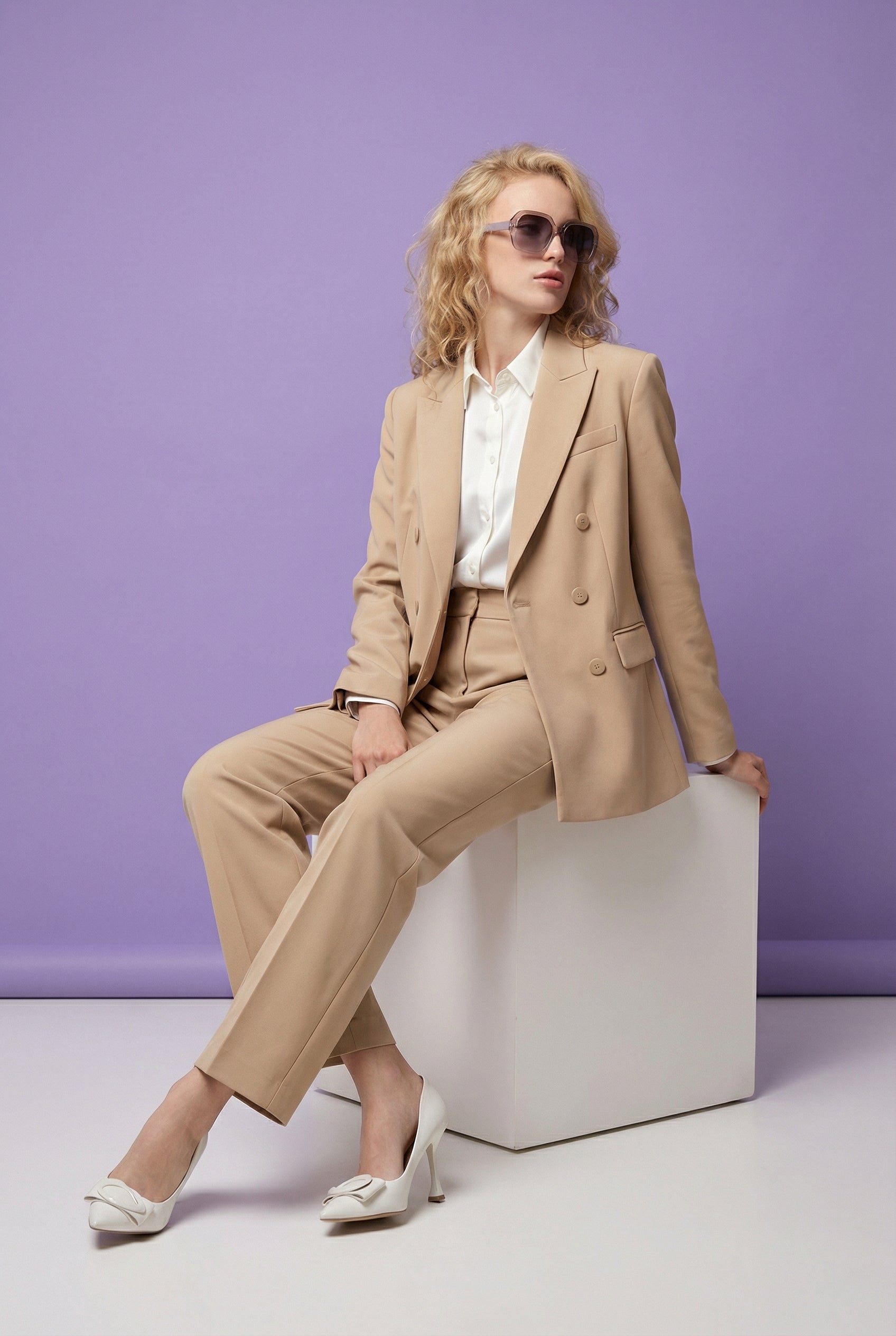 Beige Women’s Suits