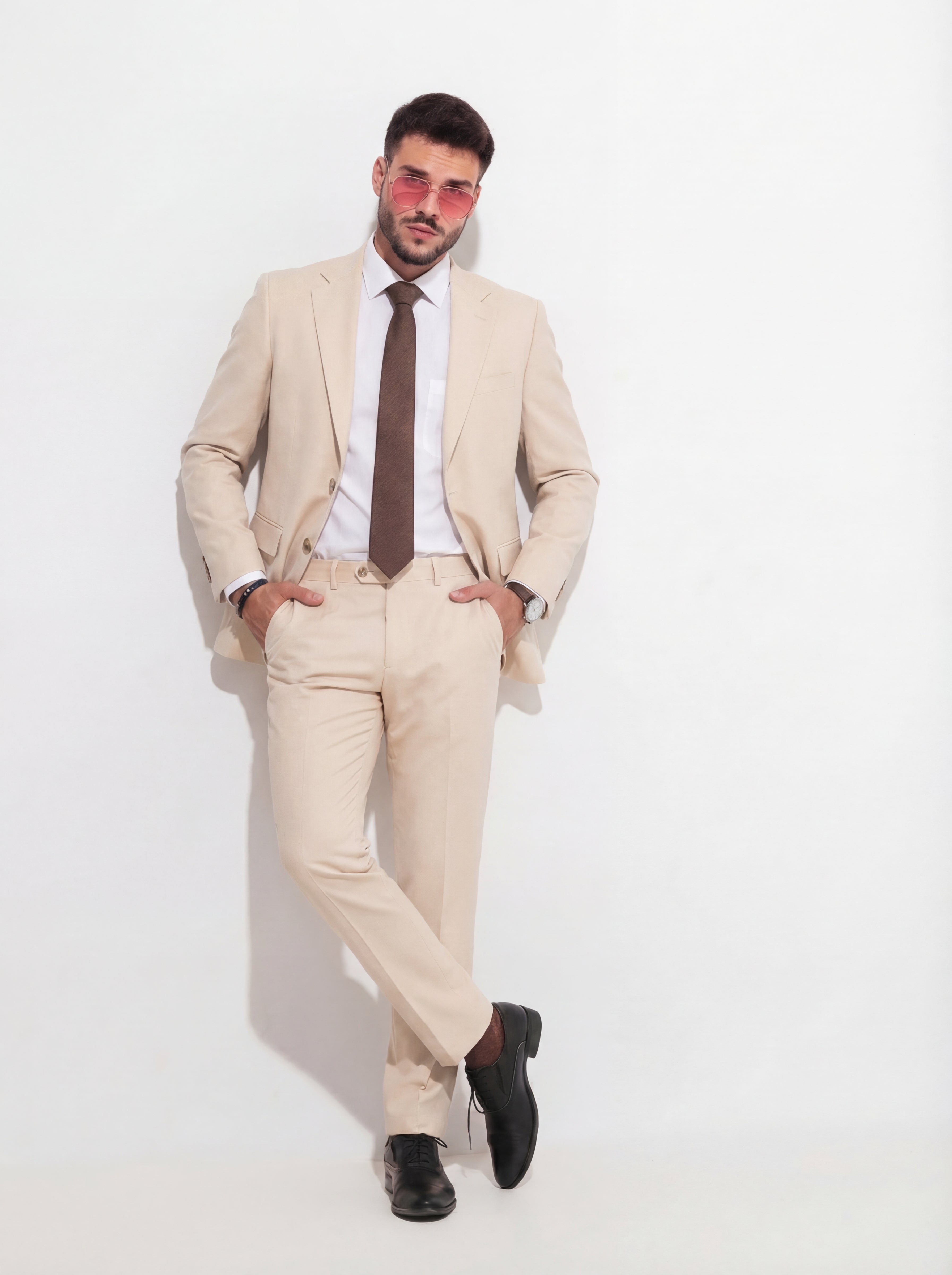 BEIGE SUIT