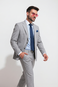 GREY SUIT