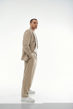 OVERSIZE SUIT BEIGE