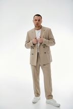OVERSIZE SUIT BEIGE