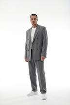 OVERSIZE SUIT GREY