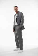 OVERSIZE SUIT GREY