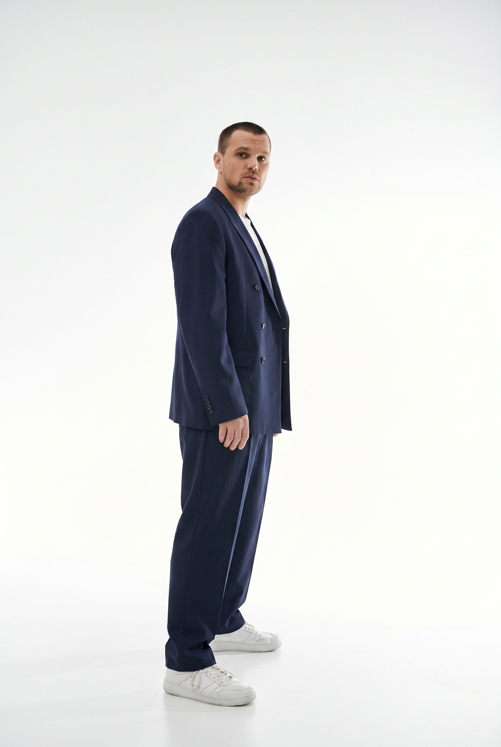 OVERSIZE SUIT NAVY