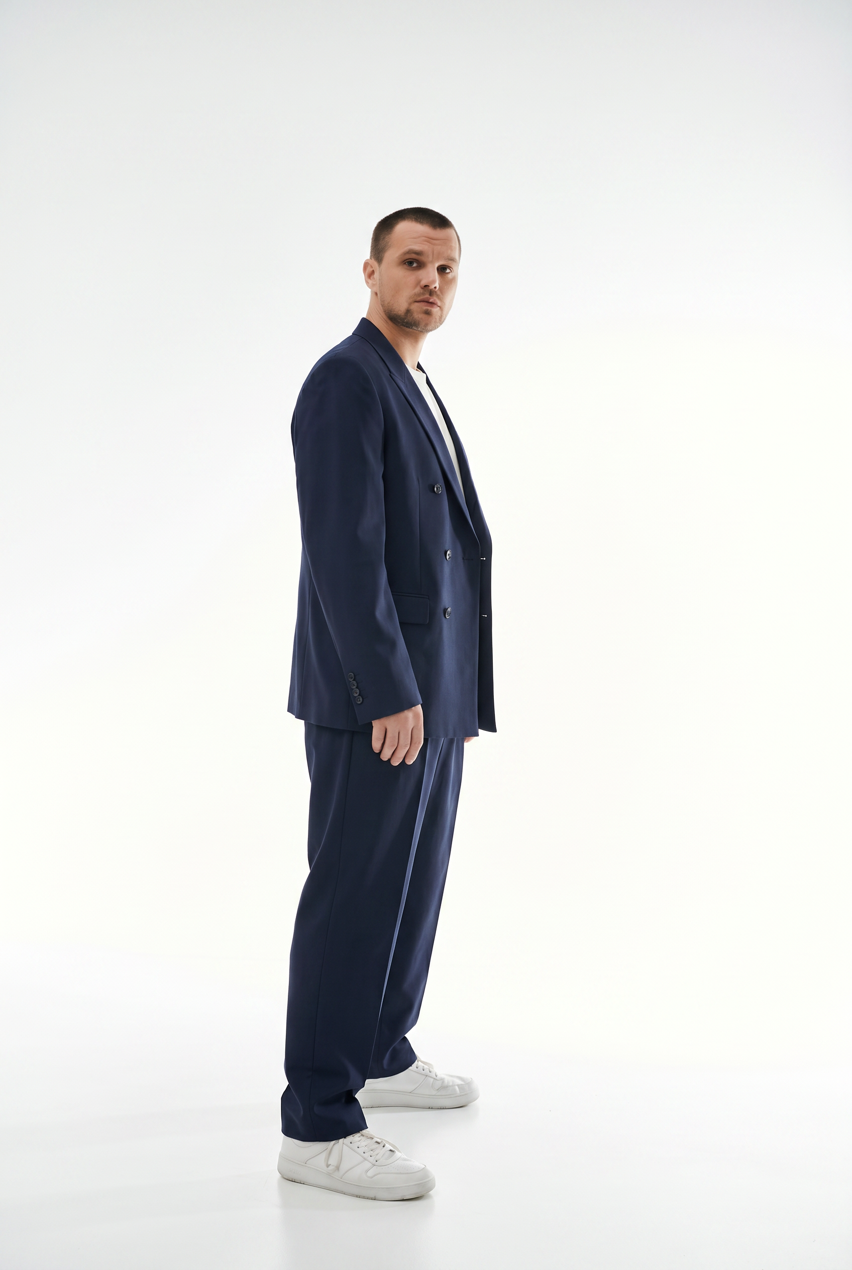 OVERSIZE SUIT NAVY