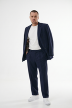 OVERSIZE SUIT NAVY