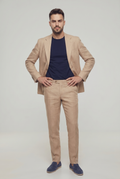 LINEN SUIT BEIGE