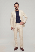 LINEN SUIT IVORY