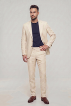LINEN SUIT IVORY