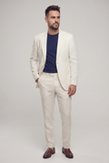 LINEN SUIT IVORY