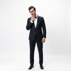 TUX. SUIT SHAWL LAPEL