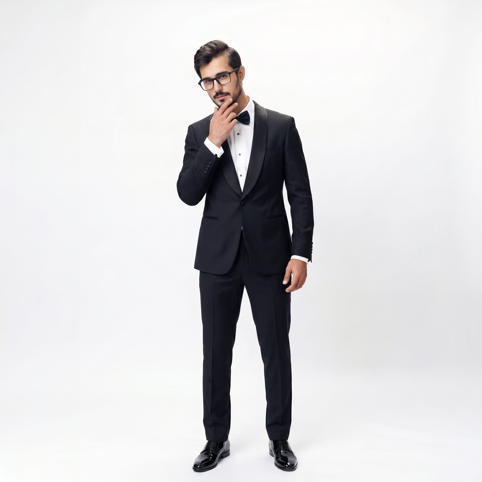 TUX. SUIT SHAWL LAPEL