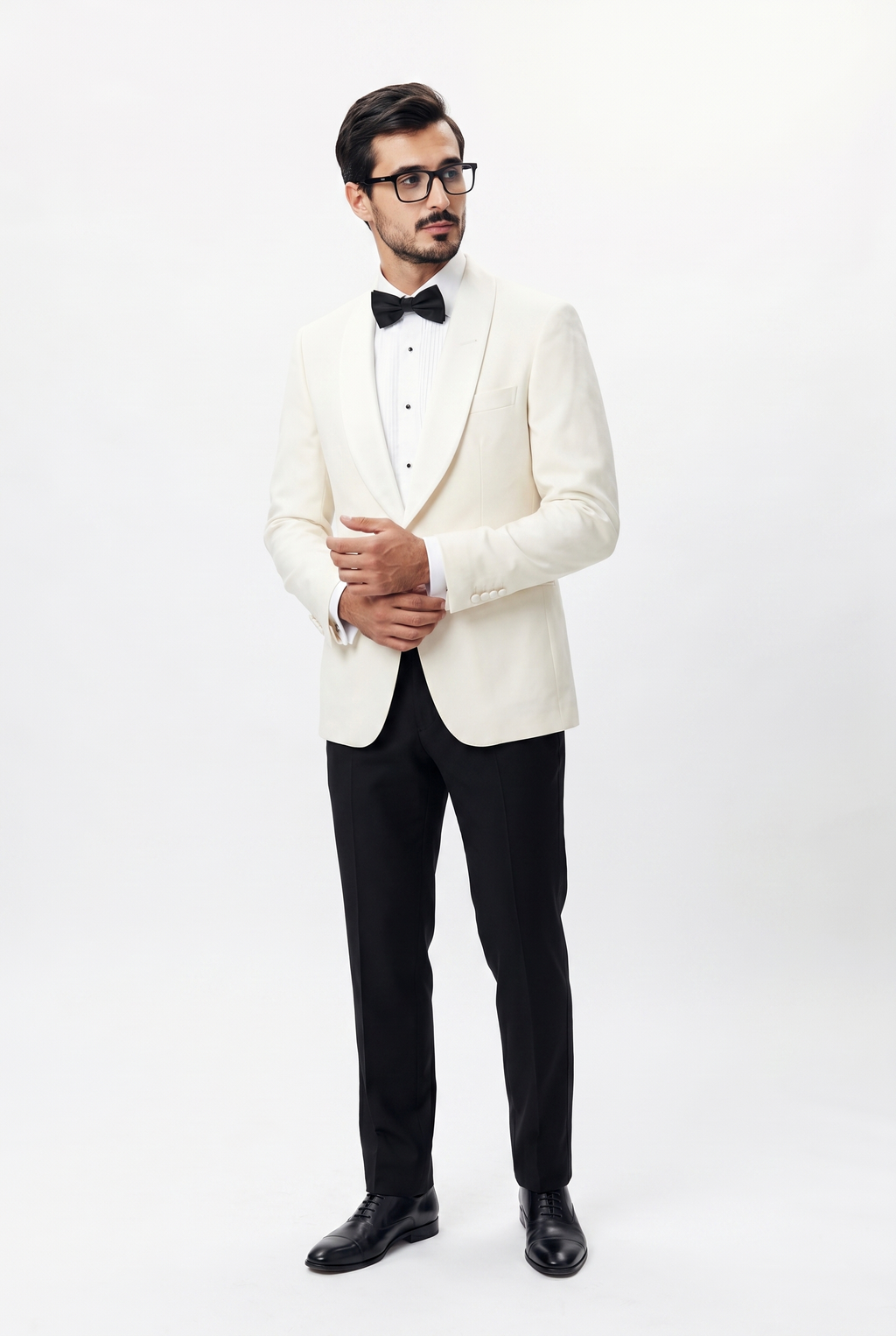 TUX. SUIT OFF WHITE