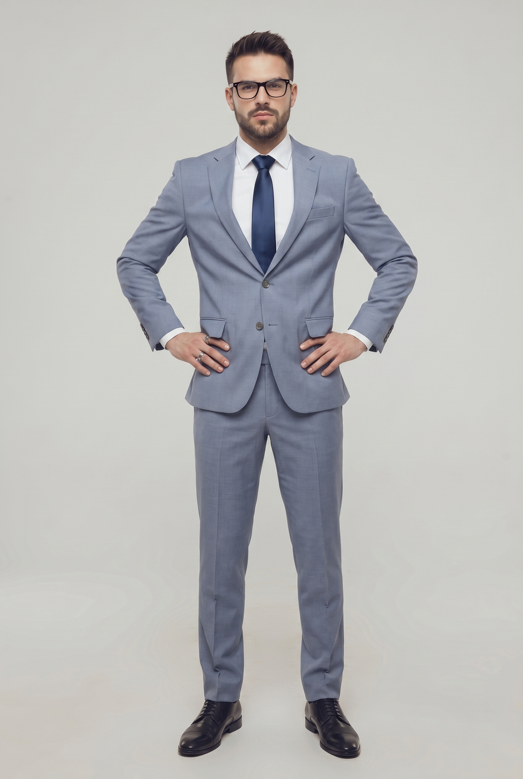 DUSTRY BLUE SUIT