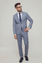 DUSTRY BLUE SUIT